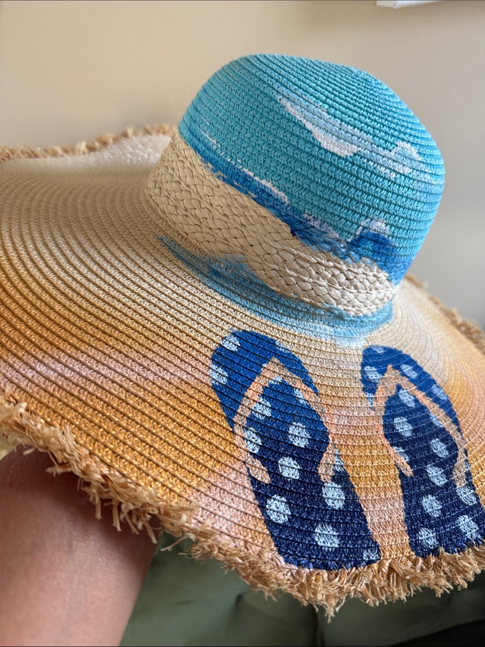Oceanview Sun Hat - Picture 1 of 8